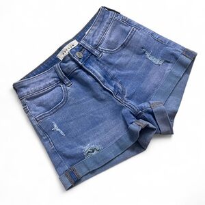 PacSun Distressed Blue Jean Shorts